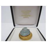 Genuine 18K Gold & Sculpted Gemstone Designer Pendant - Forme Livre by Burle Marx