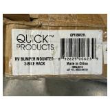 QUICK PRODUCTS RV BUMPER MOUNTED BIKE RACK