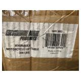 EXTREME MAX HYDRAULIC MOTORCYCLE LIFT