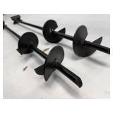 PAIR OF TIE DOWN GROUND ANCHORS