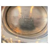 6 1/2" 767-grams Sterling Silver Plated Holloware Sugar Bowl - Francis I by Reed & Barton #570A