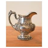 6" 463-grams Sterling Silver Holloware Creamer Pitcher - Francis I by Reed & Barton #570A