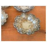 Lot of (4) 3-3/8" 202-grams (total) Sterling Silver Bowl / Nut Dish - Francis I by Reed & Barton X569