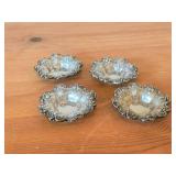 Lot of (4) 3-3/8" 202-grams (total) Sterling Silver Bowl / Nut Dish - Francis I by Reed & Barton X569