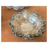 Lot of (4) 3-3/8" 202-grams (total) Sterling Silver Bowl / Nut Dish - Francis I by Reed & Barton X569