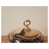 Vintage 11" 1940-grams Silverplated Chafing Dish with Stand and Alcohol Burner