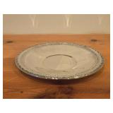10 1/2" 334-grams Silverplated Serving Platter by Wallace (round)