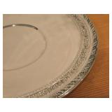10 1/2" 334-grams Silverplated Serving Platter by Wallace (round)