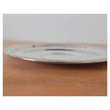 10 3/4" 337-grams Silverplated Serving Platter by Wallace (round)