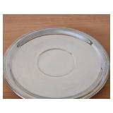 10 3/4" 337-grams Silverplated Serving Platter by Wallace (round)