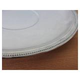 10 3/4" 337-grams Silverplated Serving Platter by Wallace (round)