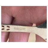 Lot of (29 Piece) 1084-grams (total) 830 Silver Flatware Set - Knifes (x5), Dinner Forks (x7), Salad Forks (x6), Small Spoons (x7), Large Spoons (x3), Serving Spoon, 2-tine Fork - Juvel by Nils Hanson