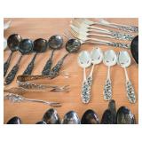 Lot of (52 Piece) 1122-grams (total) Sterling Silver Flatware Set - Grande Baroque by Wallace