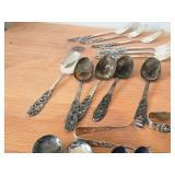 Lot of (52 Piece) 1122-grams (total) Sterling Silver Flatware Set - Grande Baroque by Wallace
