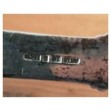 Lot of (2) 185-grams (total) 830 Silver Serving Spoons by Brodrene Lohre (1937) (Norway) / Kloster pattern