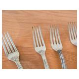 Lot of (4) 7 1/2" 244-grams (total) Sterling Silver Dinner Forks - Francis I by Reed & Barton