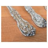 Lot of (4) 7 1/2" 241-grams (total) Sterling Silver Dinner Forks - Francis I by Reed & Barton