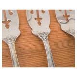 Lot of (4) 6-1/8" 149-grams (total) Sterling Silver Salad Forks - Francis I by Reed & Barton