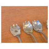 Lot of (6) 5 1/4" 168-grams (total) Sterling Silver Ice Cream Forks - Francis I by Reed & Barton