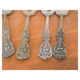 Lot of (6) 5 1/4" 168-grams (total) Sterling Silver Ice Cream Forks - Francis I by Reed & Barton