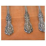 Lot of (3) 7 1/4" 180-grams (total) Sterling Silver Dessert / Soup Spoons - Francis I by Reed & Barton (oval)