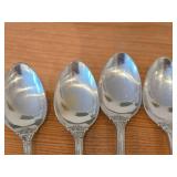 Lot of (4) 5-7/8" 150-grams (total) Sterling Silver Teaspoons - Francis I by Reed & Barton