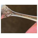 Lot of (4) 5-7/8" 150-grams (total) Sterling Silver Teaspoons - Francis I by Reed & Barton