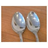 Lot of (2) 5-7/8" 77-grams (total) Sterling Silver Teaspoons - Francis I by Reed & Barton