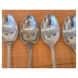 Lot of (4) 7-5/8" 157-grams (total) Sterling Silver Ice Tea Spoons - Francis I by Reed & Barton
