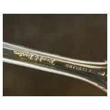 226-grams (total) Sterling Silver Pierced Tomato Server and Salad Serving Spoon - Francis I by Reed & Barton