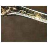 8-3/8" 178-grams (total) Sterling Silver Serving Spoon and Pierced Tablespoon - Francis I by Reed & Barton