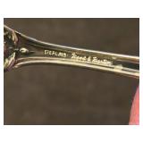 404-grams (total) Sterling Silver Soild Pierced Fish Serving Fork 9-3/4", Solid Cold Meat Serving Fork 9" (x2) - Francis I by Reed & Barton