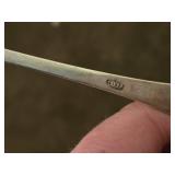 306-grams (total) Sterling Silver Cake Breaker 11", Pastry / Pie Server 10-1/2", Gorham Saxon Stag Cake/Pie Server 11"