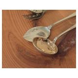 Lot of (12) 357-grams (total) Sterling Silver Flatware - Ladles, Servers