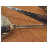 Lot of (12) 357-grams (total) Sterling Silver Flatware - Ladles, Servers