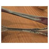 Lot of (12) 357-grams (total) Sterling Silver Flatware - Ladles, Servers