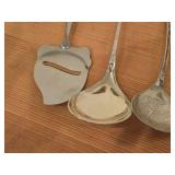 Lot of (5) 326-grams (total) Sterling Silver Flatware - Ladles, Servers