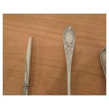 Lot of (5) 326-grams (total) Sterling Silver Flatware - Ladles, Servers