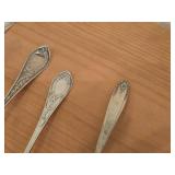 Lot of (5) 326-grams (total) Sterling Silver Flatware - Ladles, Servers