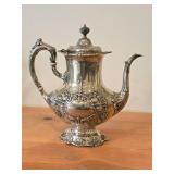 10-1/2" 48-oz 1360-grams Sterling Silver Holloware Coffee Pot - Francis I by Reed & Barton #571A