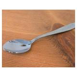 Lot of (7) 282-grams (total) Silverplated Flatware - 1847 Rogers Bros Gravy Ladle, Gorham Gravy Ladle, W.M. Rogers Camelot-Melody Fruit Spoons (x2), Sugar Sifter, Decorative Wide Spoon, Decorative Tea