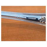 Lot of (3) 386-grams (total) Silverplated Flatware - Vintage (Italy) Cake Server, FB Rogers Pizza Cutter, FB Rogers Pasta Server