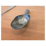 Lot of (6) 858-grams (total) Silverplated Servers - Vintage Ice Scoop, International Salad Forks (x3), International Serving Spoon (x1), Serving Spoon (x1)