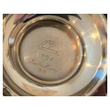 736-grams (total) Silverplated Creamer and Covered Sugar Bowl - Lady Mary by Wilcox Silver Plate Co. N7041