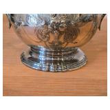 736-grams (total) Silverplated Creamer and Covered Sugar Bowl - Lady Mary by Wilcox Silver Plate Co. N7041