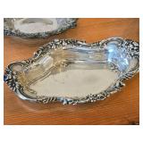 Lot of (4) 337-grams (total) Sterling Silver Dishes - Amston Candy Dish, Wallace Clam Shell Dish (x2), Wallace Mint/Nut Dish