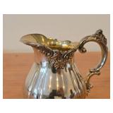 282-grams Silverplated Creamer - Baroque by Wallace #234