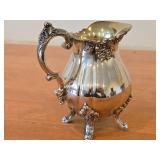 282-grams Silverplated Creamer - Baroque by Wallace #234