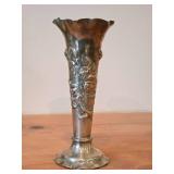 184-grams Sterling Silver Trumpet Vase 8 1/4" x 3 3/4"