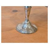 Lot of (2) 396-grams (total) Sterling Silver Weighted Reinforced Footed Dish Bowl by Rogers